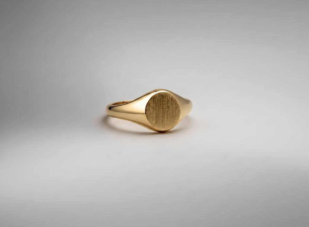 Chevalière ovale mini 8x8,4mm